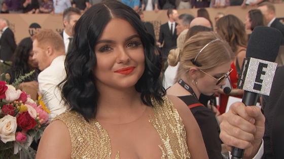 When Ariel Winter kissed an unexpected WWE Superstar on live TV