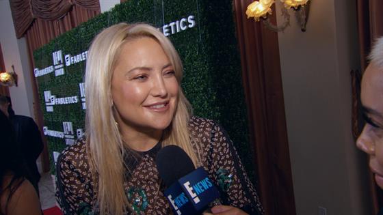 Kate Hudson Dishes on Fabletics Collaboration With Demi Lovato