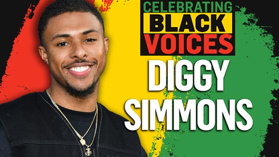 Diggy Simmons Talks "Grown-ish," OCD & More: Celebrating Black Voices