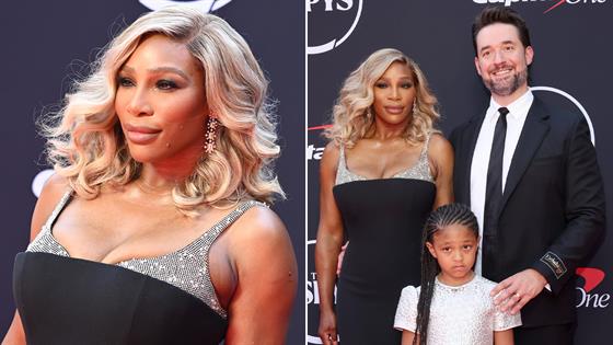 Serena Williams & Alexis Ohanian Bring Daughter Olympia to 2024 ESPYS
