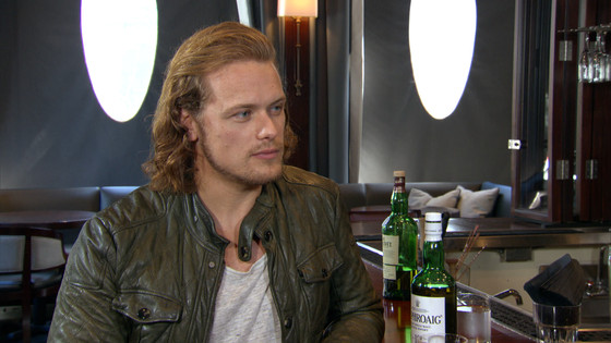 Sam Heughan Gets Candid On Outlander Sex Scenes E Online 