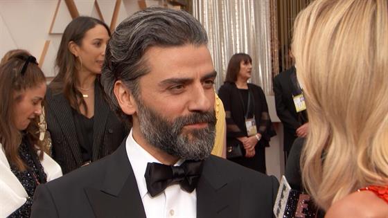 Oscar Isaac Makes 2020 Oscars an "Intense Date Night" With Wife