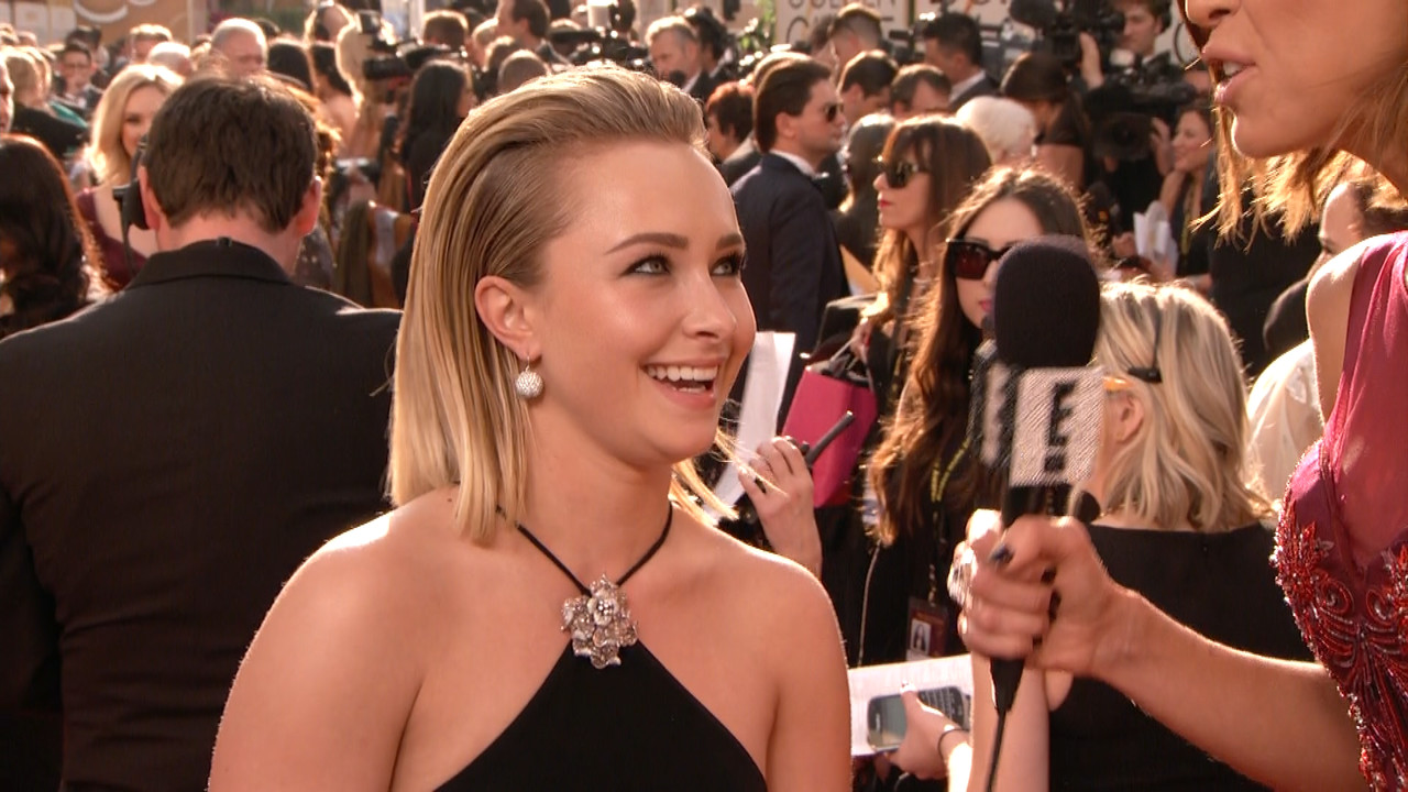 Hayden Panettiere Actually Bought Her Golden Globes Dress - E! Online