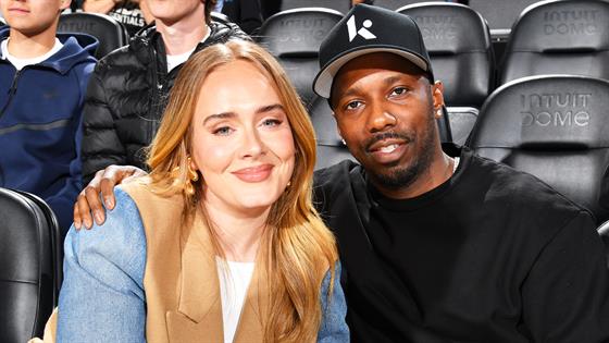 Adele & Fiancé Rich Paul Step Out For NBA Date Amid Music Hiatus