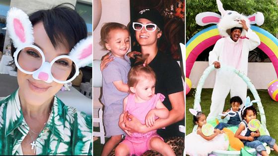 See How the Kardashian Jenners, Paris Hilton, & More Celebrated Easter 2025!