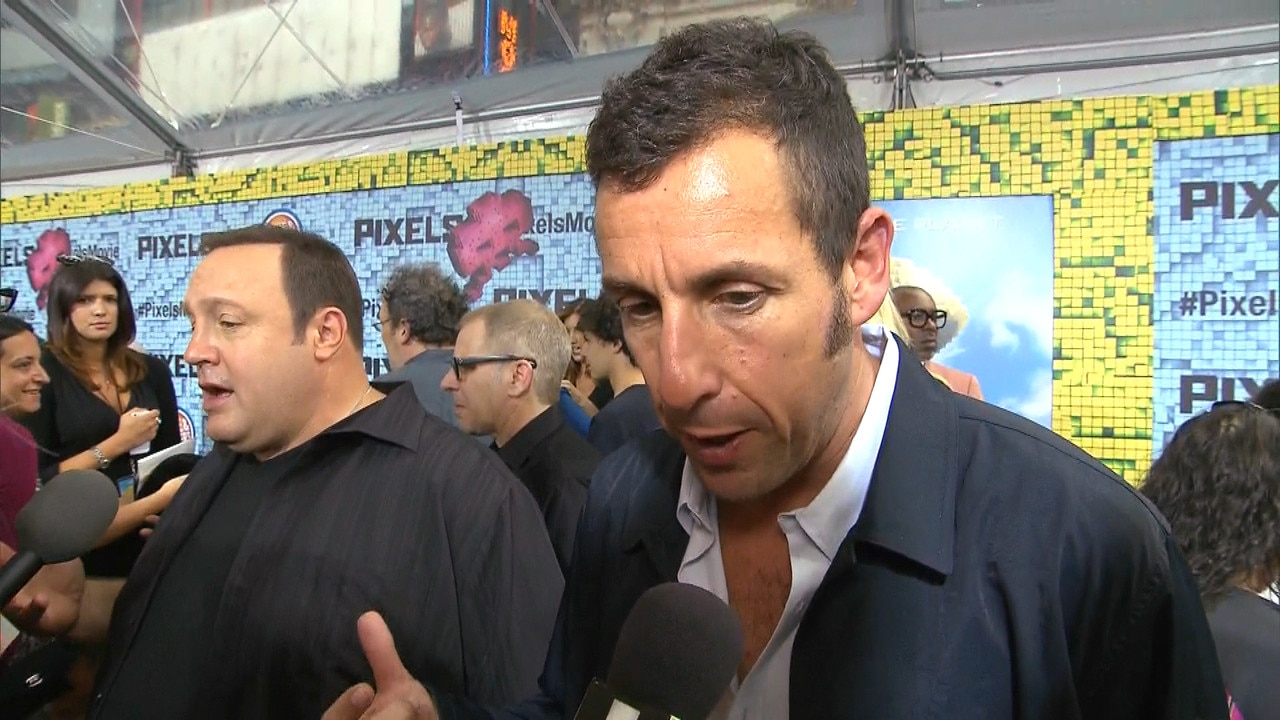 Why Adam Sandler Enjoys Working With Friends | E! News UK