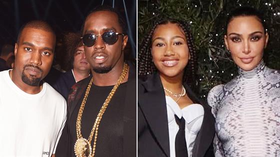 Kanye West Drops Song With North West & Diddy Against Kim Kardashian's Request