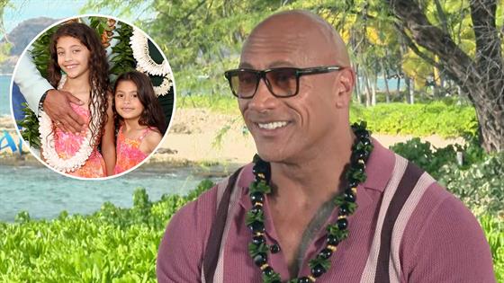 Dwayne Johnson Shares Sweet Experience of Having His Kids in ‘Moana 2