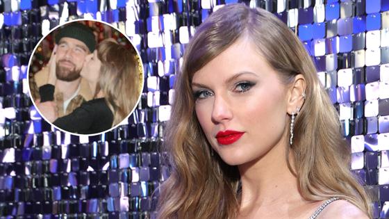 Taylor Swift Kisses Travis Kelce In Rare PDA Picture