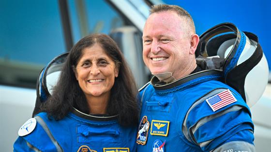 Two American Astronauts Indefinitely Stranded in Space