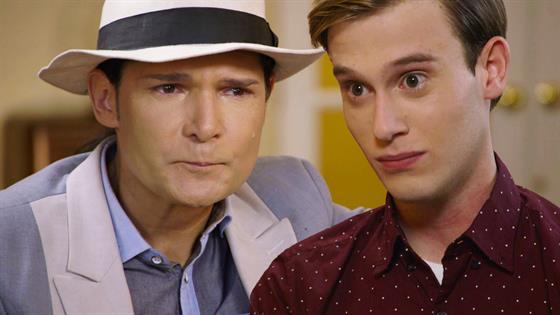 Tyler Henry Gives Corey Feldman Message From Co-Star Corey Haim picture photo
