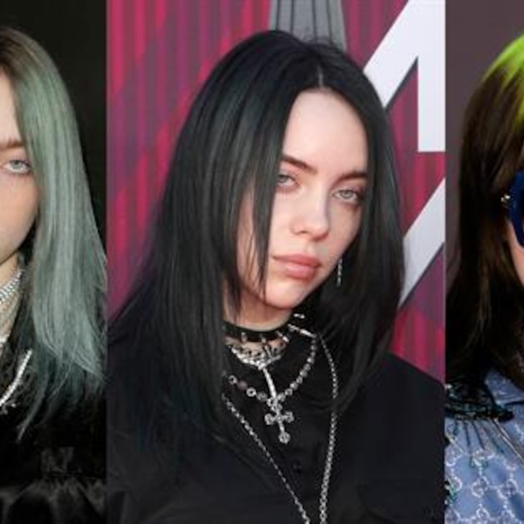 Billie Eilish's Best Hair Colors Over the Years - E! Online
