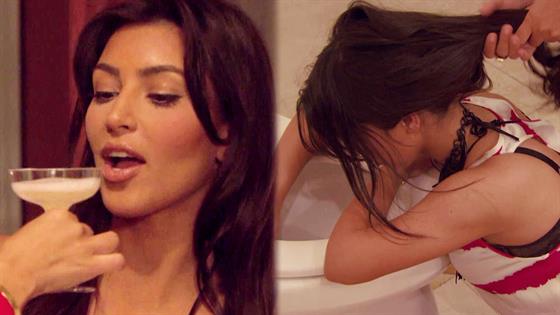 Kim Kardashian Gets BLACK-OUT Drunk Ahead of Important Photoshoot