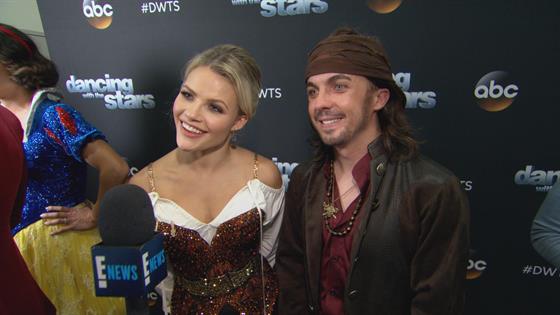 Frankie Muniz & Witney Carson Spill on Standing Ovation