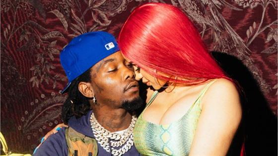 Cardi B Kisses Offset One Month After Filing for Divorce