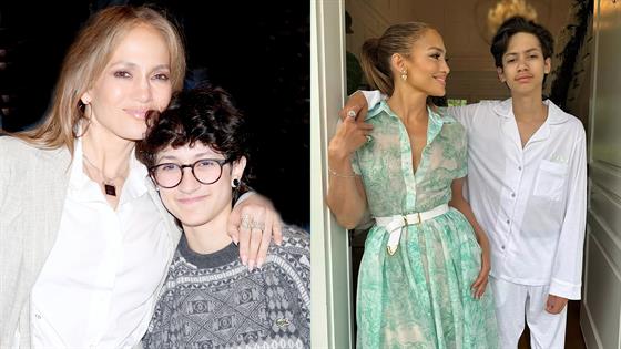 Jennifer Lopez's Twins Max and Emme Look So Grown Up in Rare Photo