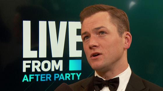 Taron Egerton Swears He Was Surprised By Golden Globes Win