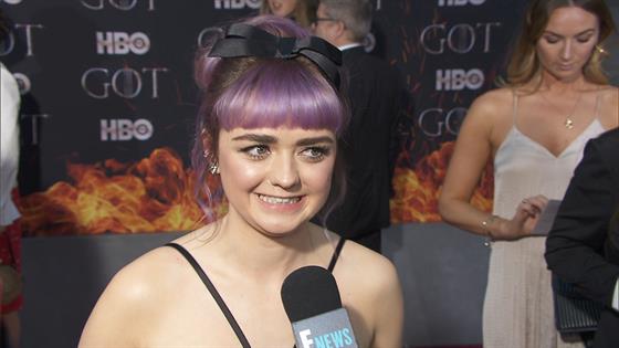 Maisie Williams just got an incredible blonde mullet