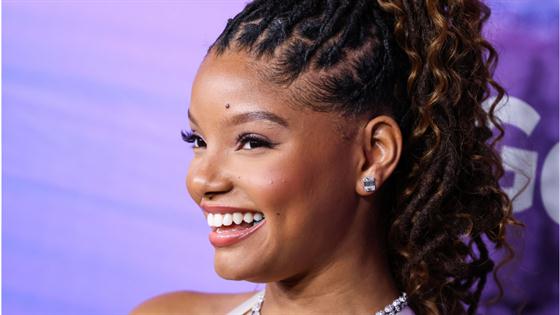 Halle Bailey Gets Emotional Seeing Her Look A Like Ariel Doll