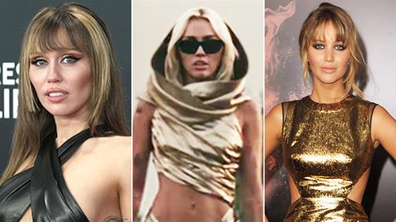 Miley Cyrus Addresses If She Shaded Jennifer Lawrence in “Flowers” Video