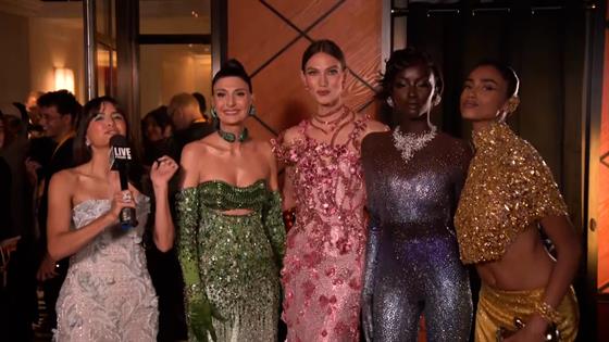 2024 Met Gala Karlie Kloss, Imaan Hammam & Anok Yai Wear Custom Swarovski