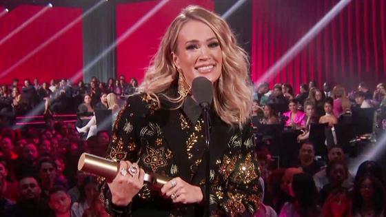 Carrie Underwood WINS Country Artist of 2022 at PCAs