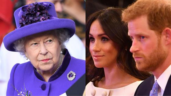Queen Elizabeth II Vetoes Meghan & Prince Harry's Independence Bid - E