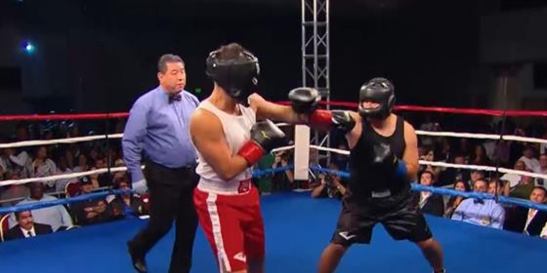 Rob Kardashian Takes Big Blows at Boxing Charity Event Rob Kardashian Takes Big Blows at Boxing Charity Event