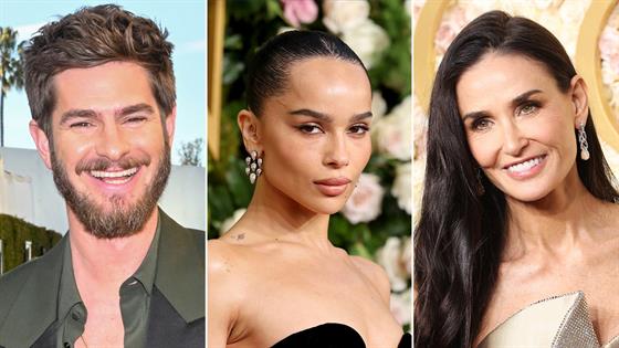 2025 Golden Globes Fun Facts About Zoë Kravitz, Andrew Garfield and