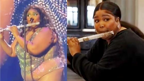 Hear Lizzo Play a 200YearOld Crystal Flute Onstage