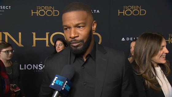 Jamie Foxx Says Taron Egerton Has an Amazing Singing Voice