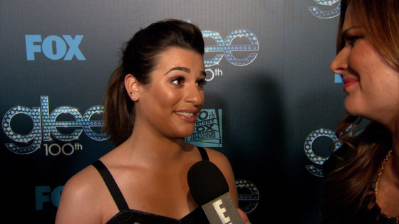 Lea Michele Looks Back at "Glee" Fashion - E! Online