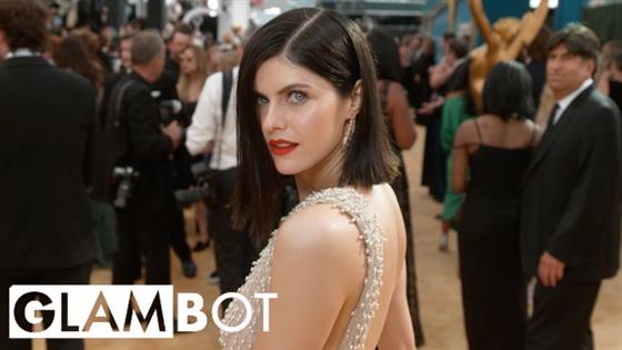 Alexandra Daddario GLAMBOT: BTS At 2022 Emmys