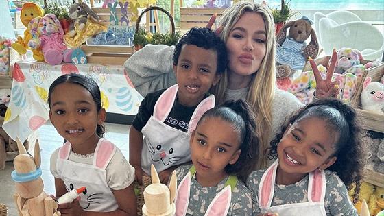 The Kardashians and Jenners Celebrate Easter With Extravagant Party