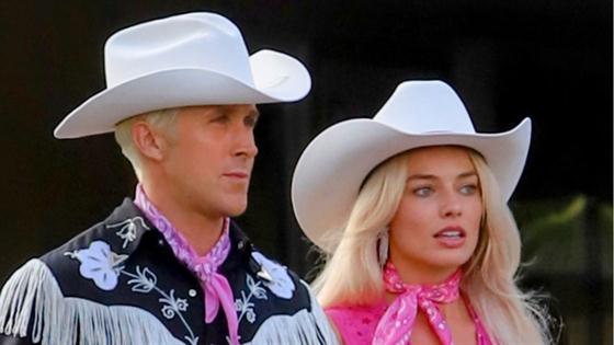 See Margot Robbie And Ryan Gosling As Barbie And Ken 9836