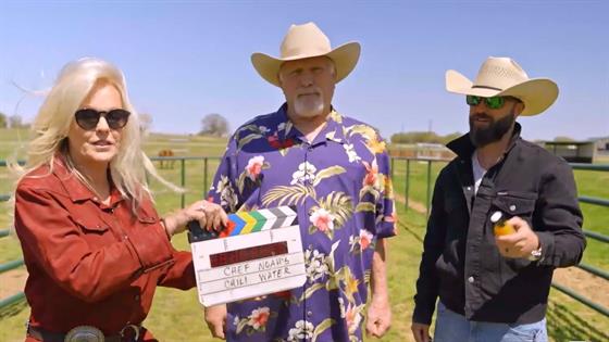 See the Bradshaws Shoot an Extra Spicy Commercial