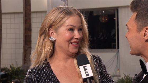 1080px x 1080px - Christina Applegate on Juggling Work & Family at 2020 Golden Globes - E!  Online - AP