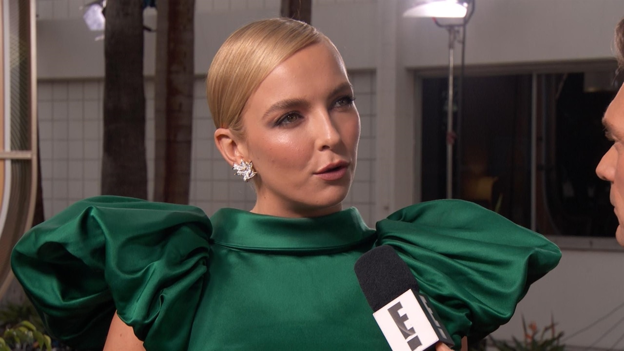 Jodie Comer Talks Upcoming Movie With Ryan Reynolds Free Guy | E! News