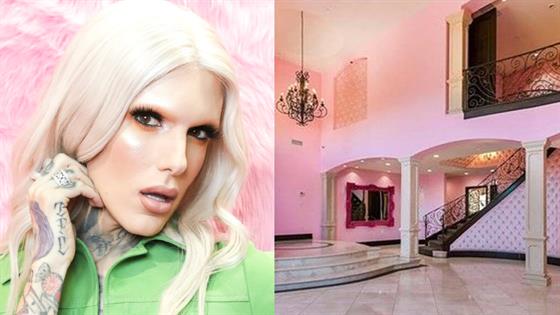Check Out Jeffree Star's Former Pink Barbie Calabasas Home