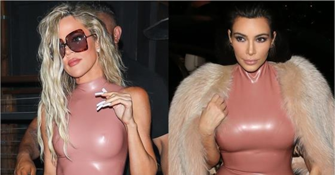 Khloe & Kim Kardashian’s Pink Latex Looks: Who Wore it Better Khloe & Kim Kardashian’s Pink Latex Looks: Who Wore it Better