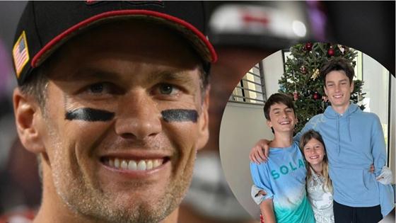 Tom Brady Says Son Jack Has Started To Borrow His Clothes