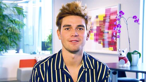 Watch a Naked KJ Apa Flash His Bare Butt for Ellen 