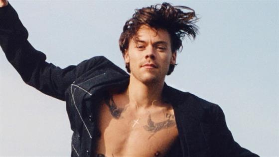 Harry Styles Dresses Up And Makes History On The Cover Of Vogue E Online