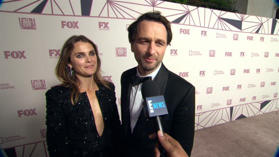 Matthew Rhys & Keri Russell Spill on 2018 Emmys Win - E! Online