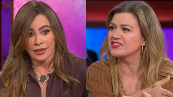 Sofia Vergara and Kelly Clarkson Tease Each Other in Passionate Interview