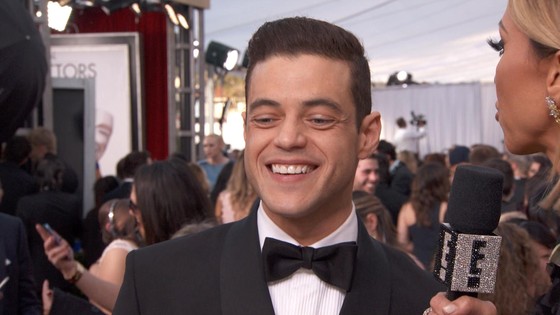 Rami Malek Sends Mom A Birthday Wish On Sag Red Carpet