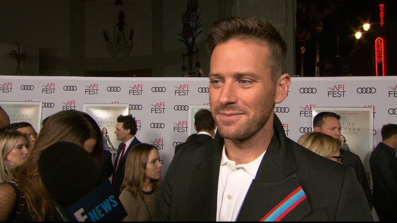 Armie Hammer Applauds Ruth Bader Ginsburg After Accident E! News