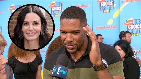 Michael Strahan Talks New TV Show With Courteney Cox
