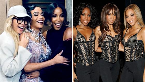Beyoncé, Kelly Rowland & Michelle Williams Destiny's Child Reunion on Broadway! #DestinysChild