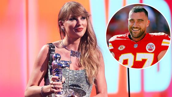 2024 VMAs Taylor Swift Gushes Over Travis Kelce During Video of the